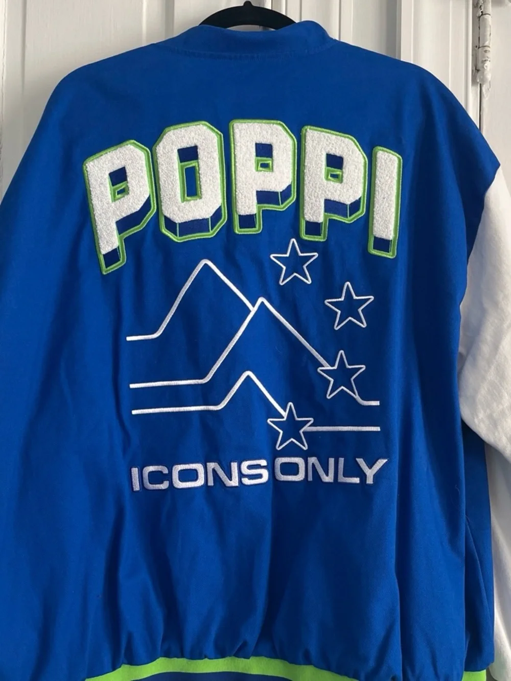 Poppi Branded Varsity Jacket